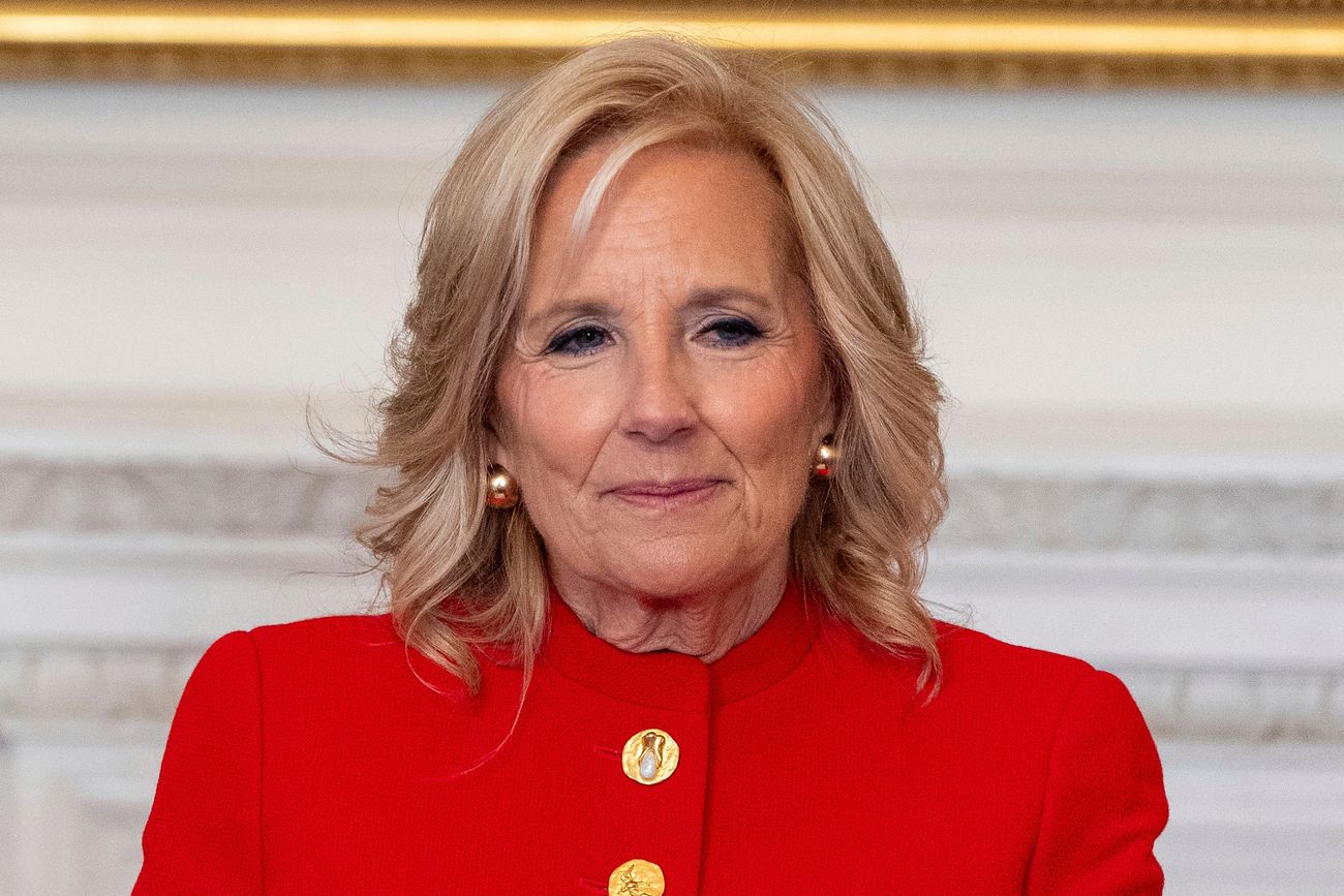 Jill Biden. Su excustodio se disparó accidentalmente. (AP/Alex Brandon/Archivo)

