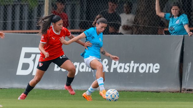 Belgrano, equipo femenino, ante Independiente.
