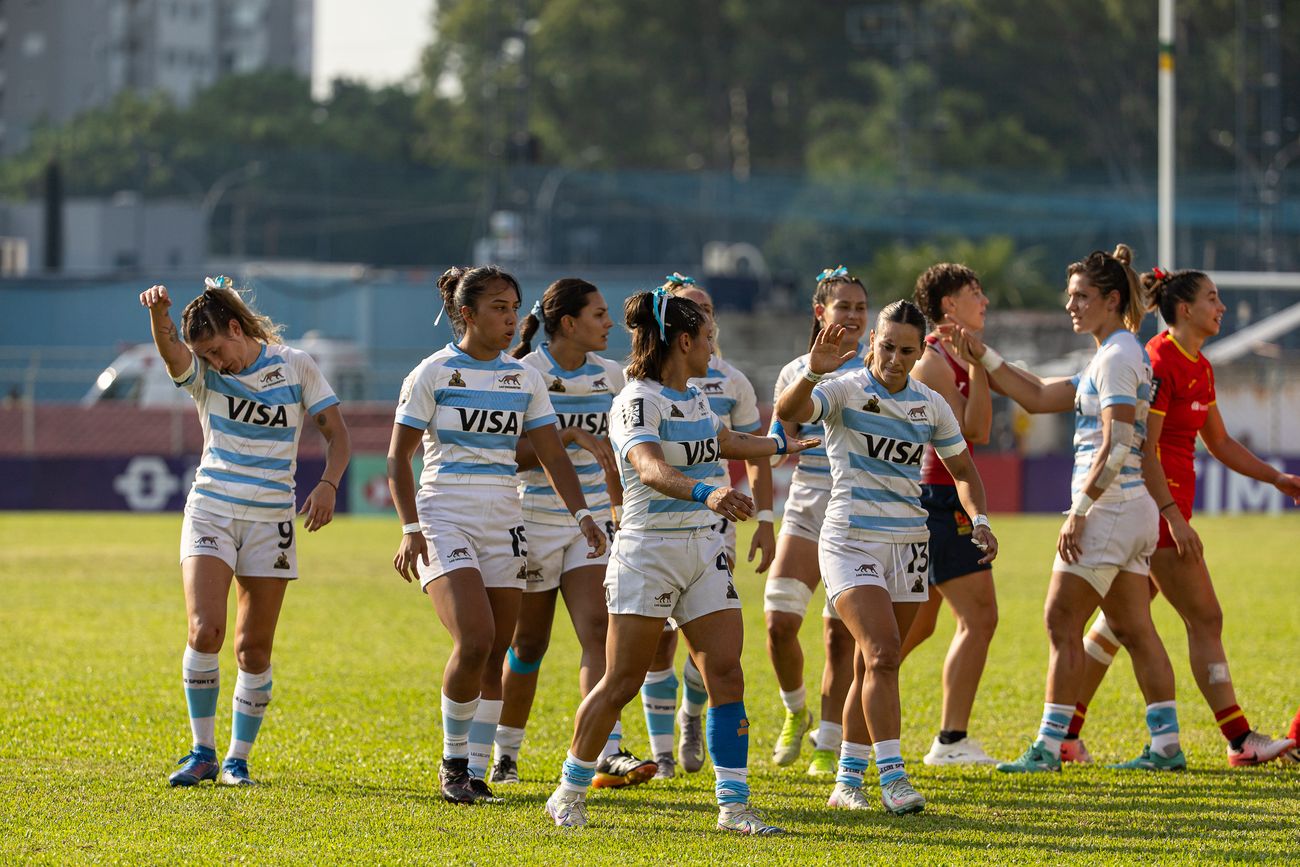 Las Yaguaretés se quedaron con el cuarto puesto en San Pablo y son punteras del SVNS 2