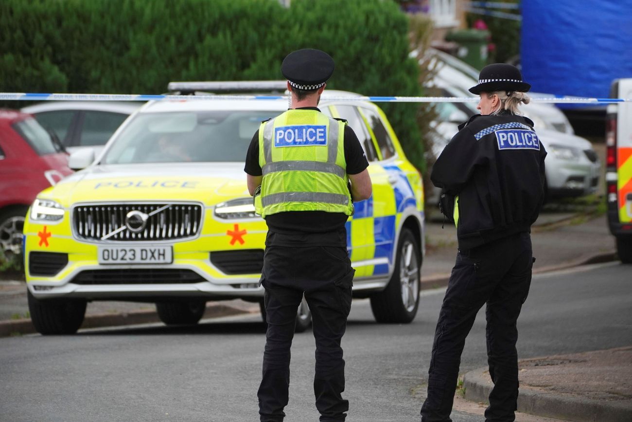 Policía de Inglaterra. Imagen ilustrativa.
