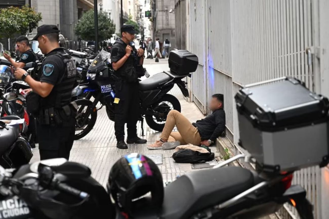 Microcentro: detuvieron a un ciudadano chileno tras un violento robo en oficinas