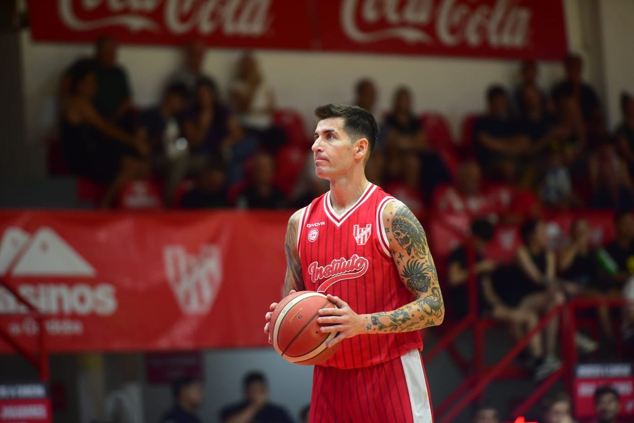 Leonel Schattmann se sumó a Instituto en la última etapa de la fase regular y se prepara para los playoffs. (Javier Ferreyra / La Voz)