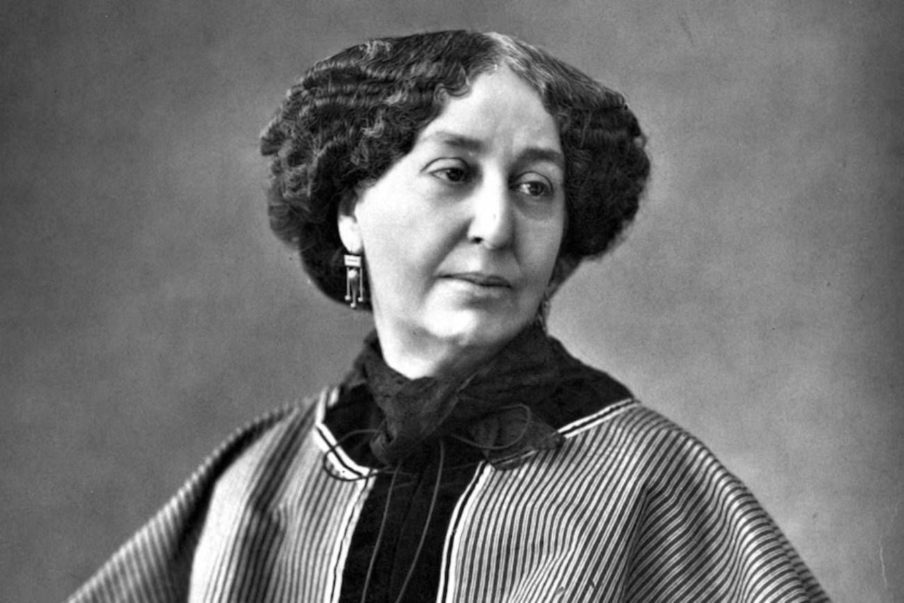 George Sand, seudónimo de Amantine Aurore Lucile Dupin de Dudevant,​ fue una novelista y periodista francesa, considerada una de las escritoras más populares de Europa en el siglo XIX. (Archivo)