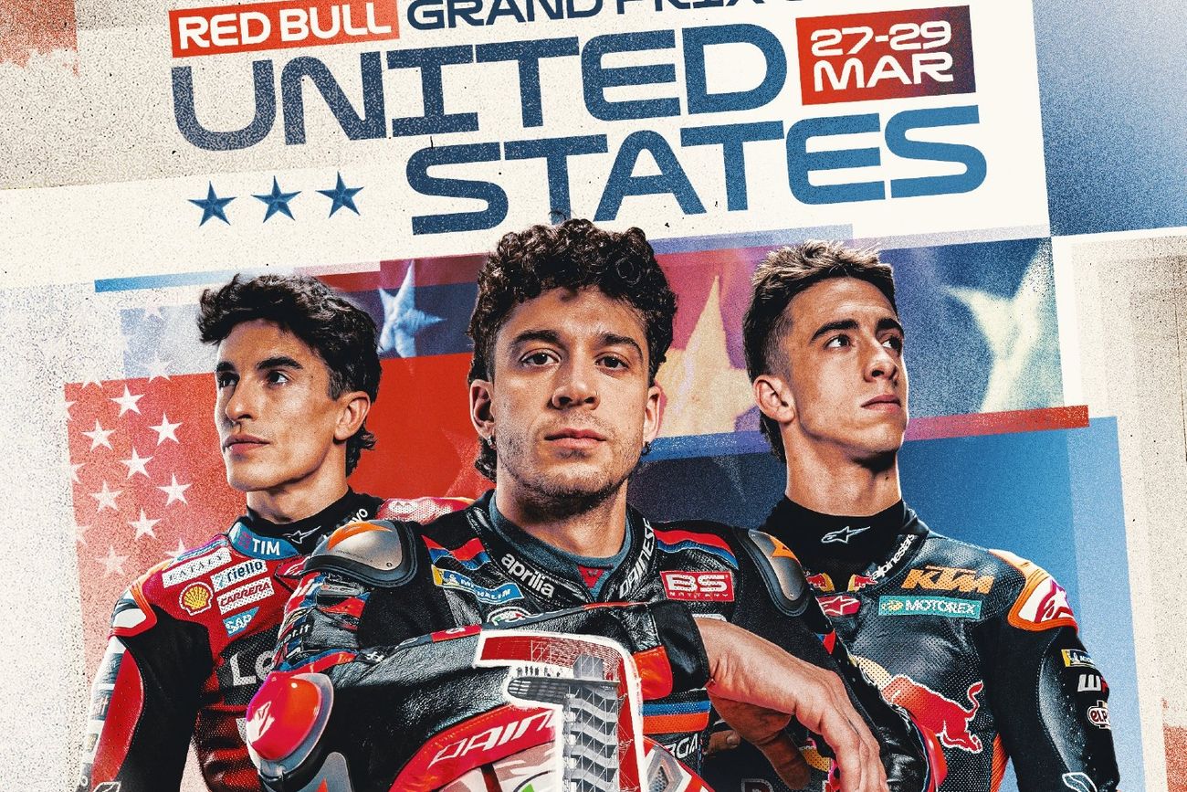 El italiano Marco Bezzecchi logró su quinta victoria consecutiva en el campeonato de Moto GP  al imponerse en el Gran Premio de Estados Unidos. (@MotoGP)