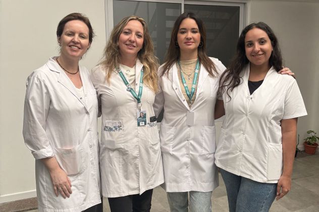 Equipo médico del Departamento de Nefrología del Hospital Italiano de Córdoba.