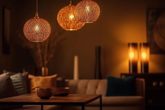 Combinar distintos tipos de iluminación permite adaptar cada ambiente a su uso. Freepik.