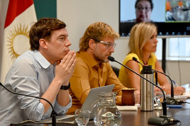 Legislatura de Córdoba: Gregorio Hernández Maqueda, Bernardo Knipscheer y Alejandra Ferrero. 