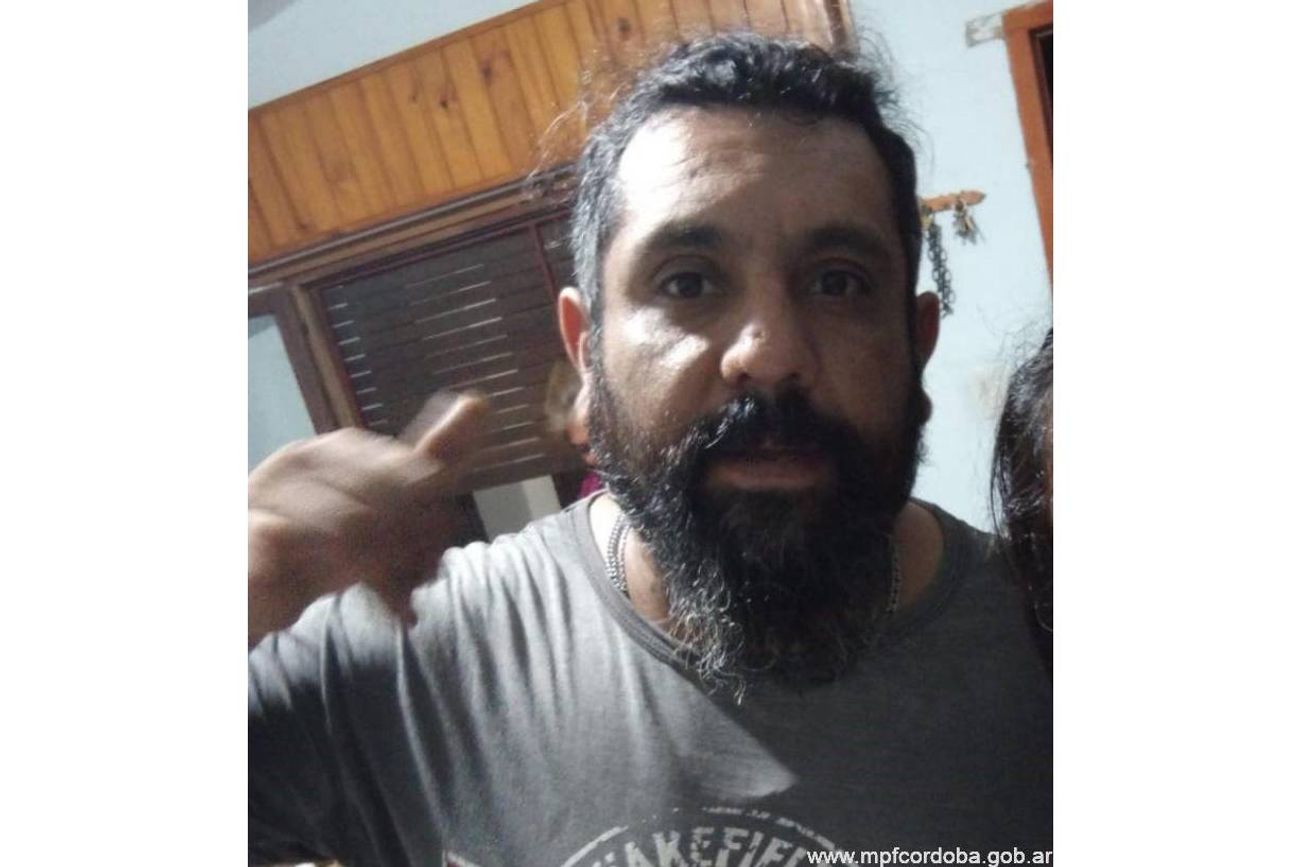 Córdoba. Piden ayuda para encontrar a Juan Cáceres, de 44 años, vecino de Santa María de Punilla. (MPF)