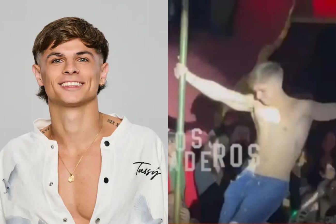 El pasado de Franco Zunino como stripper.