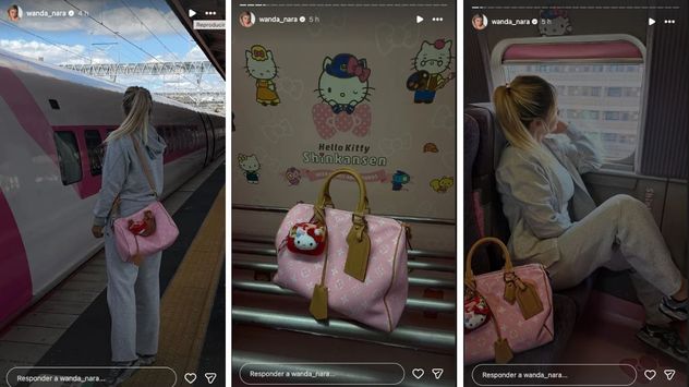 Wanda Nara apostó a un estilismo cómodo en clave athleisure y elevó el outfit con una cartera de lujo en tono rosa que ya había dado que hablar meses atrás.