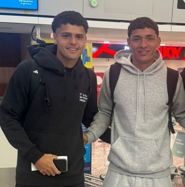 Marcos Ortiz, volante central, y el delantero Benjamín Tapia Carpio, ambos de Belgrano, integran el plantel de Argentina que jugará el Sudamericano Sub 17.