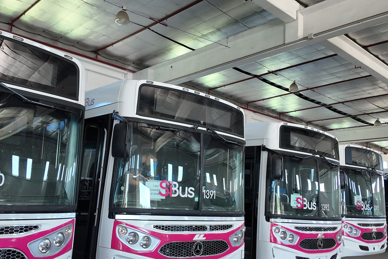 La empresa SíBus incorporó nuevos coches para tomar la prestación del corredor 5. 