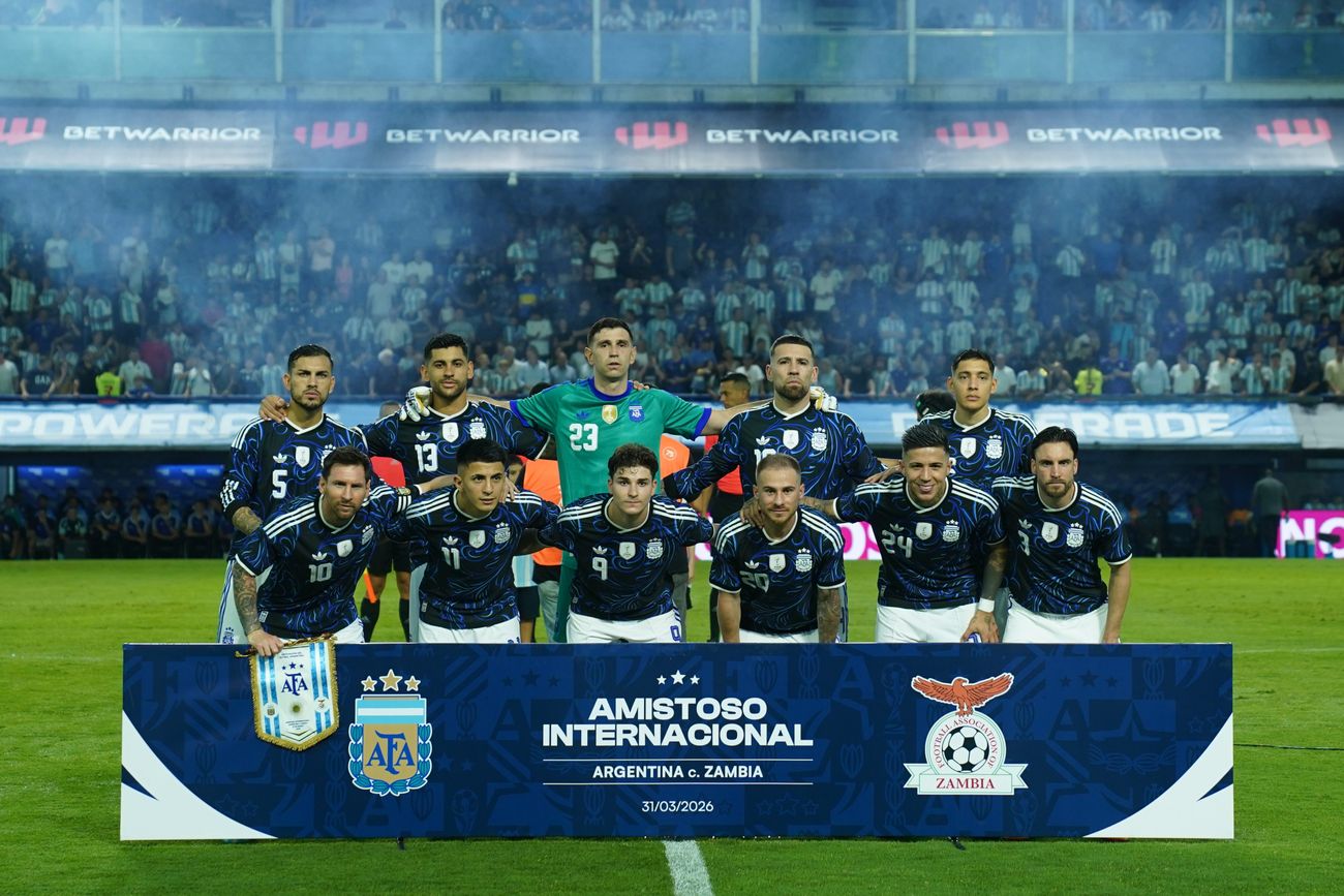 La selección argentina.