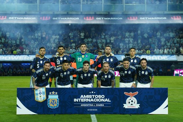 Argentina vs. Zambia, en la Bombonera,