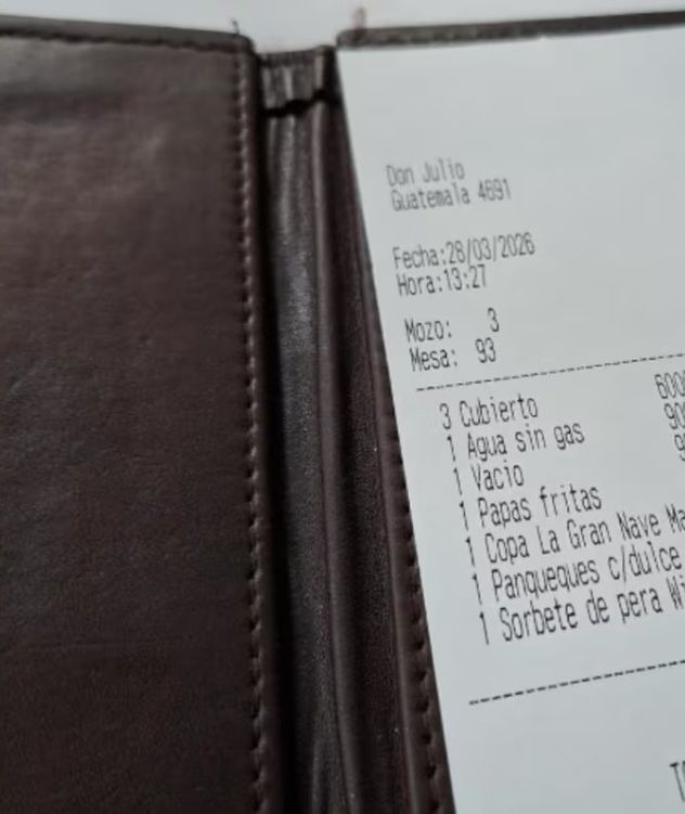 Cuánto cuesta comer en Don Julio: el ticket viral con precios reales.