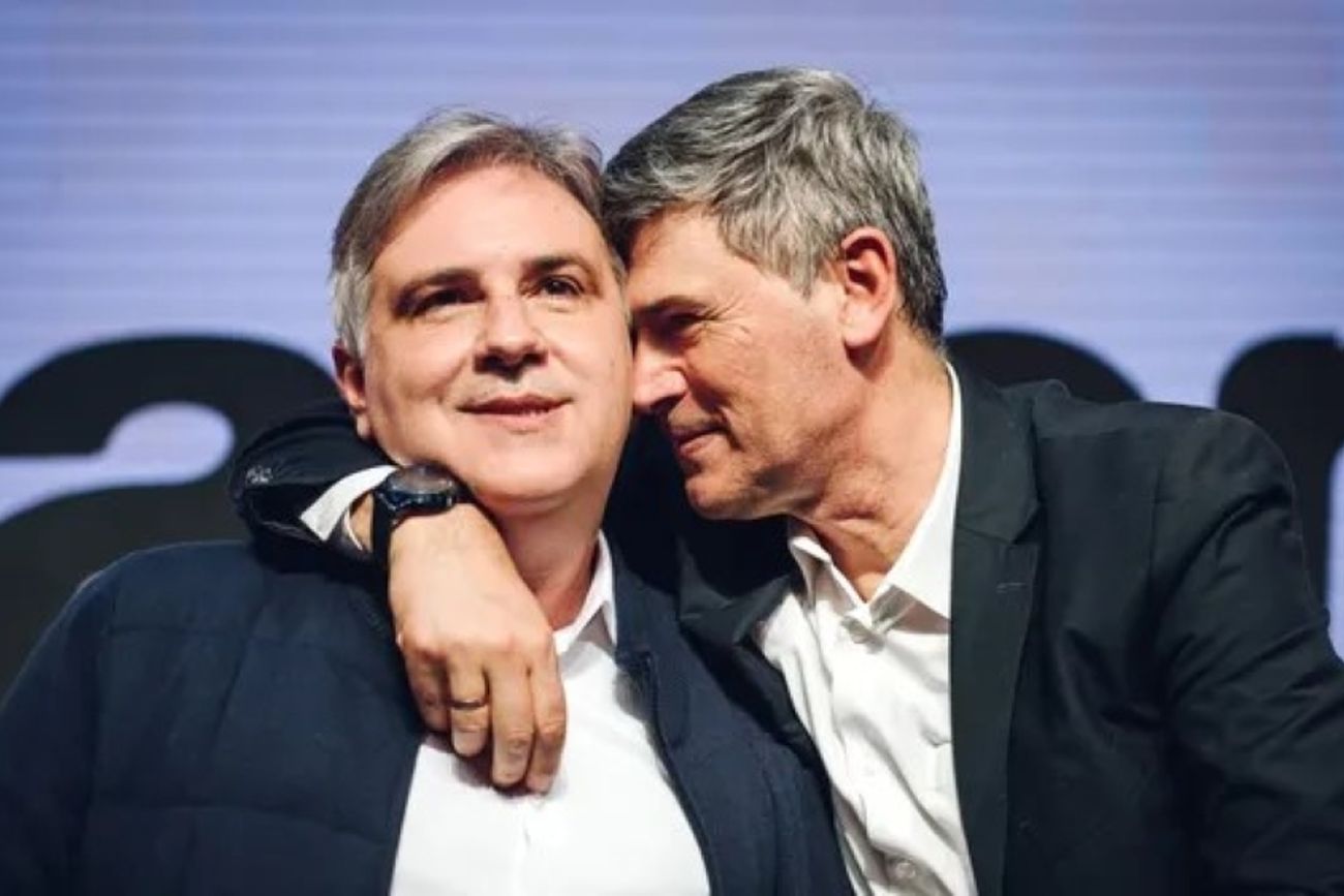 Llaryora y passerini.