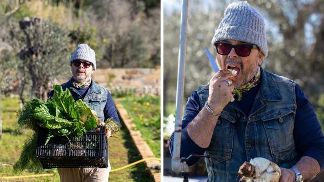 Entre tomates, rúcula y tierra roja, el cocinero transforma su huerta en un espacio de calma, aprendizaje y sabor auténtico.