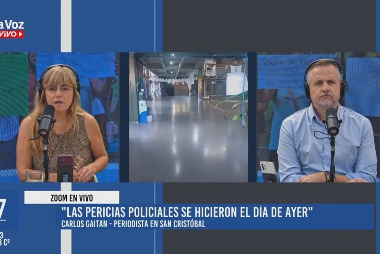 El día después del trágico suceso en San Cristóbal bajo la mirada del periodista local, Carlos Gaitán. 