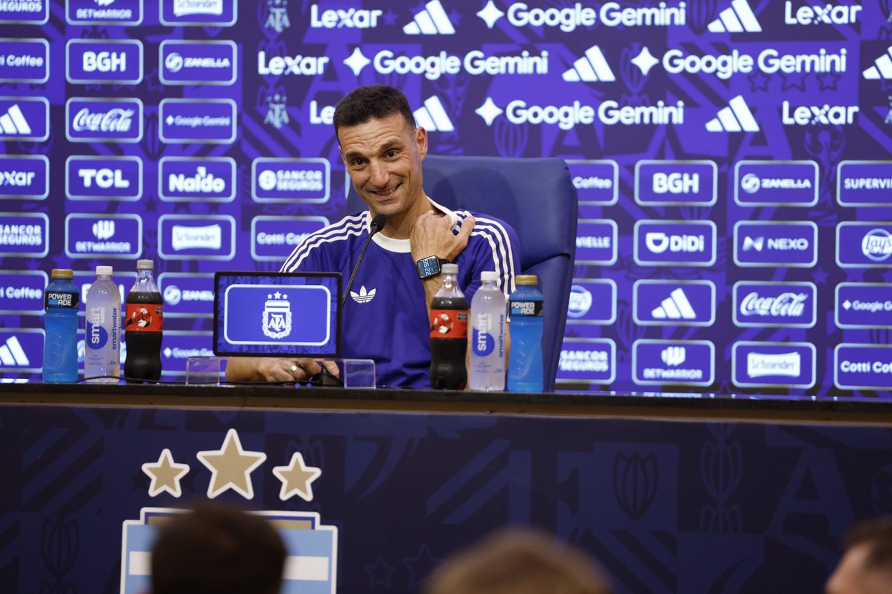 Lionel Scaloni, entrenador de la selección argentina.