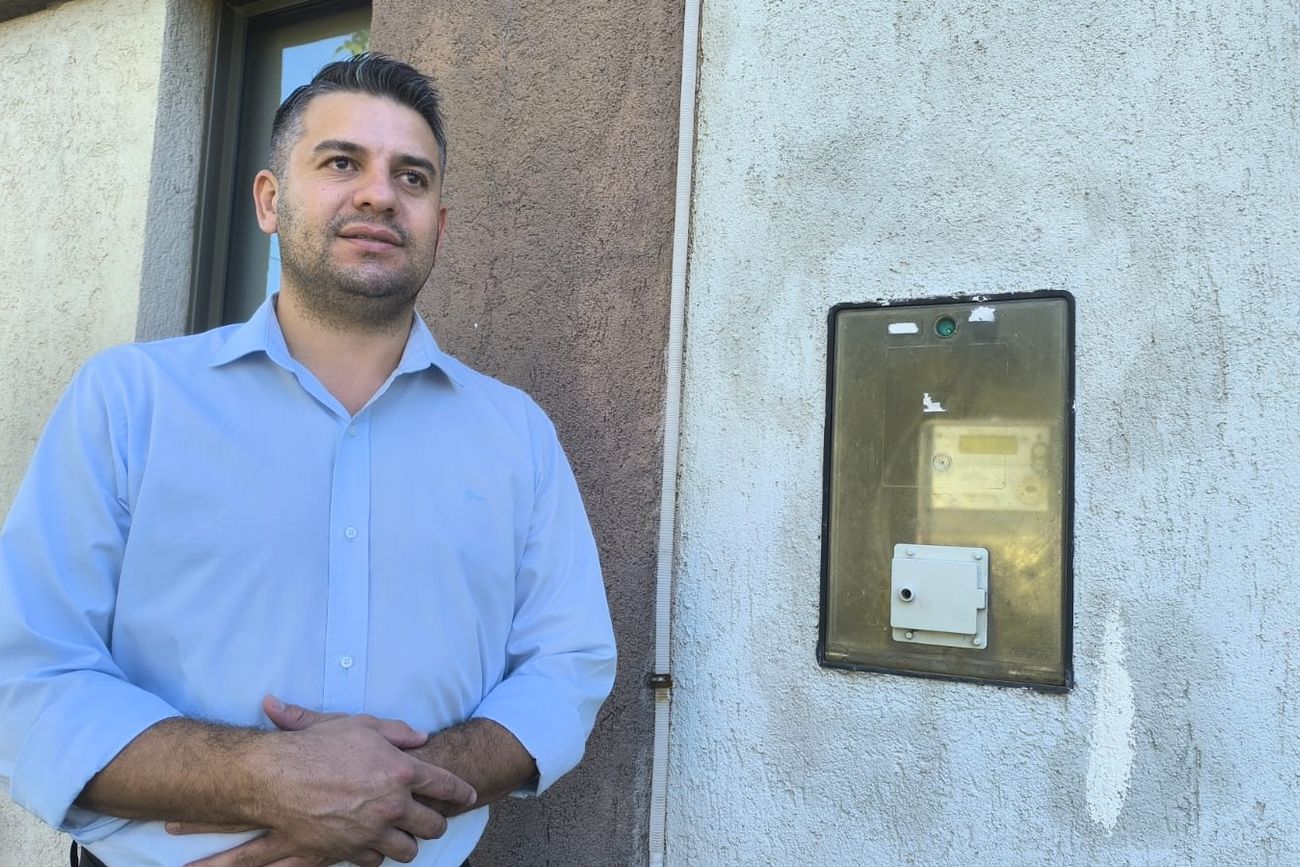 David Balbo, tesorero de la Cooperativa de Obras y Servicios Públicos de Río Tercero. 