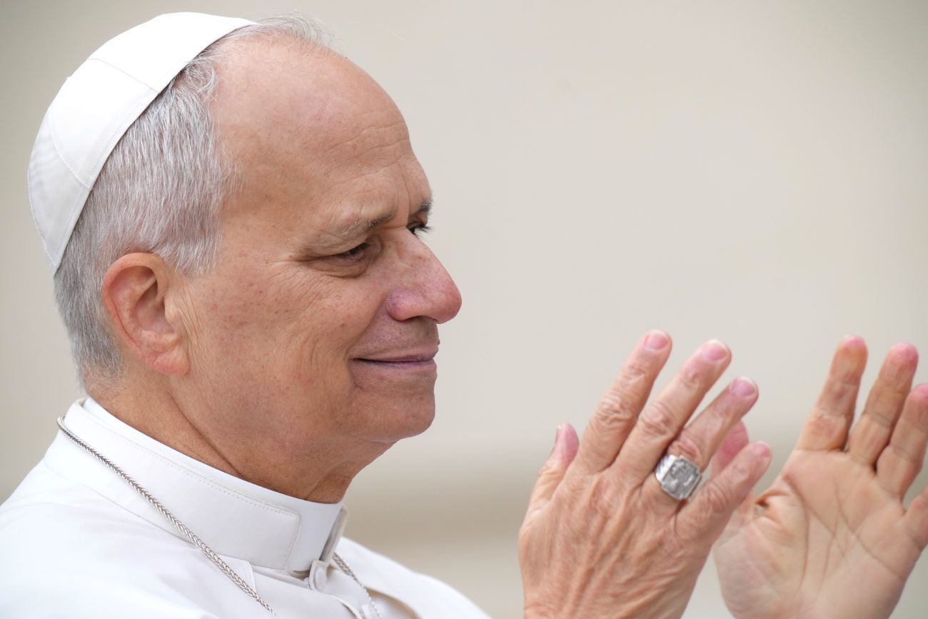 El papa León XIV. (AP)