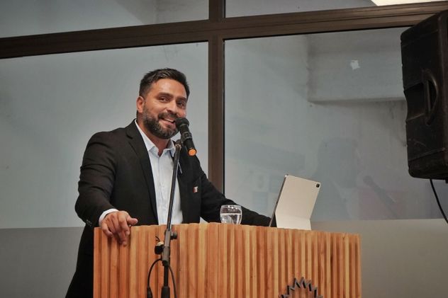 Ezequiel Lemos, intendente de Río Ceballos.