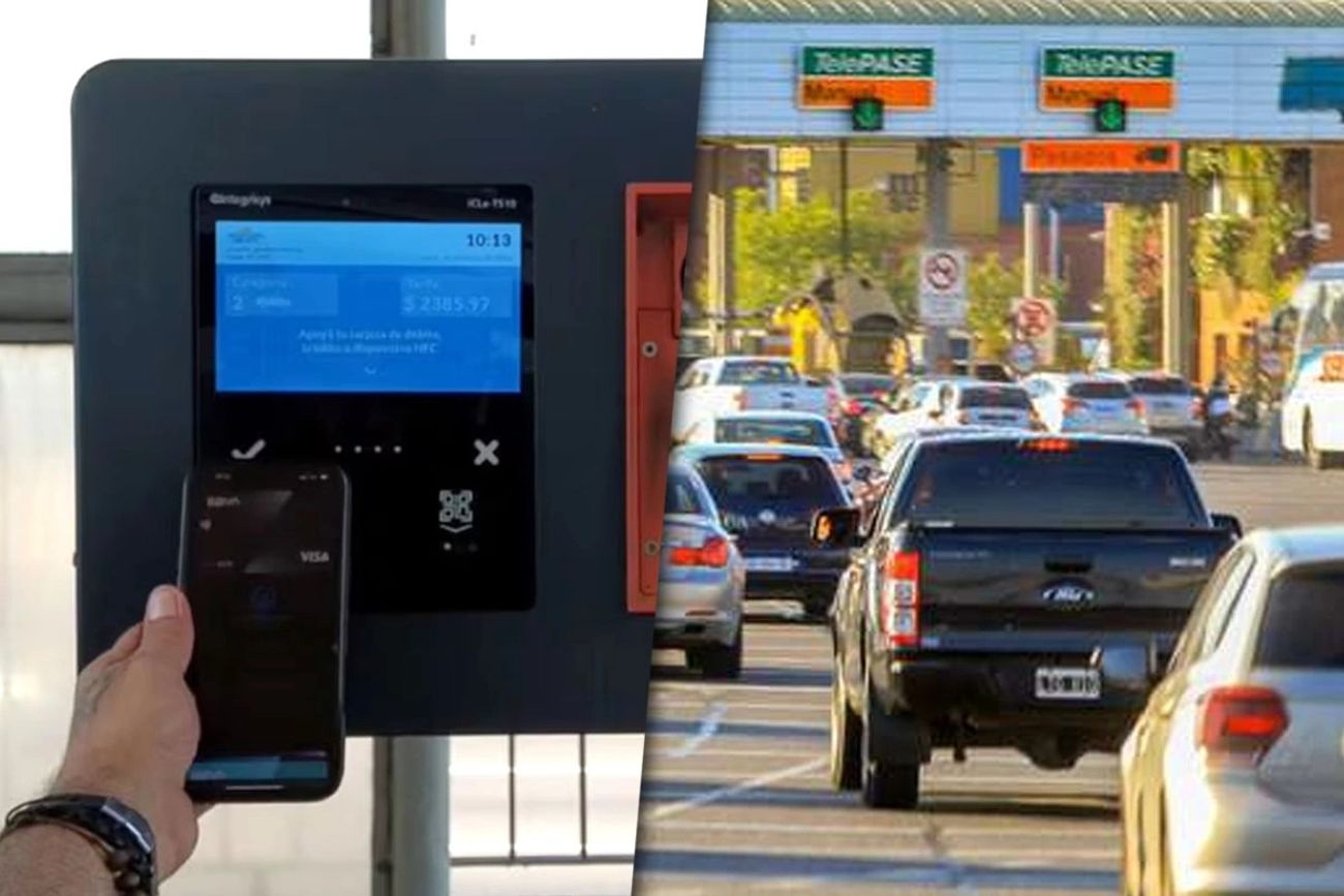 Cómo pagar peajes con tarjeta o celular en accesos y rutas.