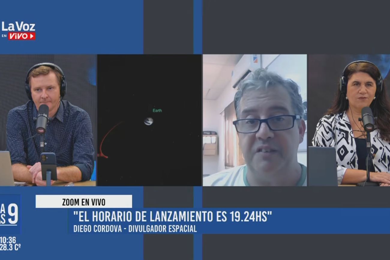 El divulgador espacial Diego Córdoba.
