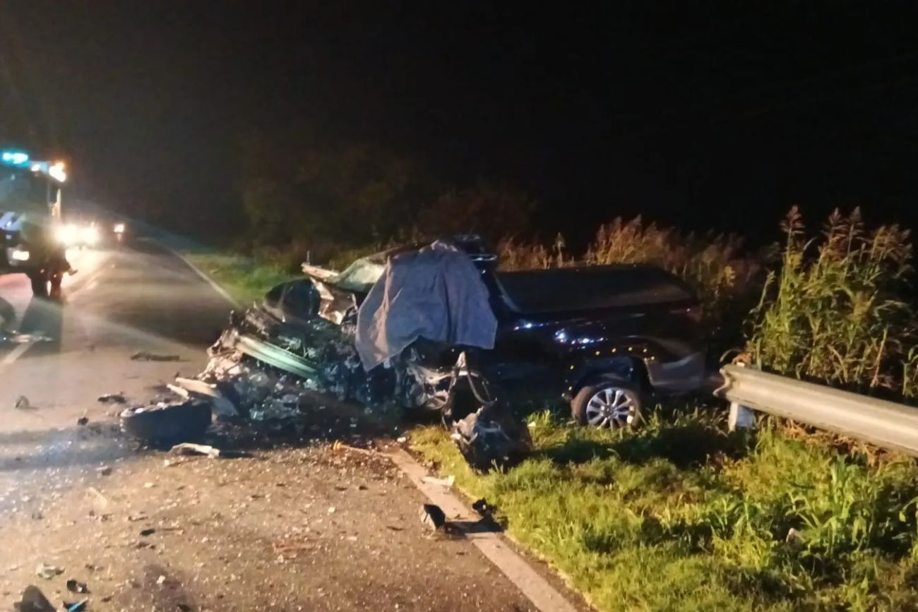 Murieron dos conductores tras un choque frontal una ruta de Córdoba