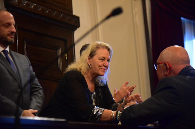 Asume el nuevo fiscal general de la Provincia, Carlos Rubén Lezcano, en reemplazo de Juan Manuel Delgado. El saludo de la vocal del TS Jessica Valentini.