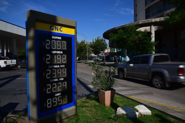 Aumento de GNC en las estaciones de servicio de Córdoba.