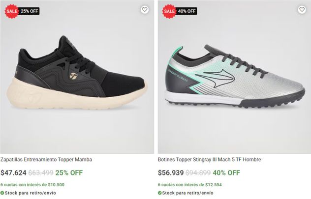 Hasta 40% off en zapatillas: dónde conseguir las mejores ofertas.