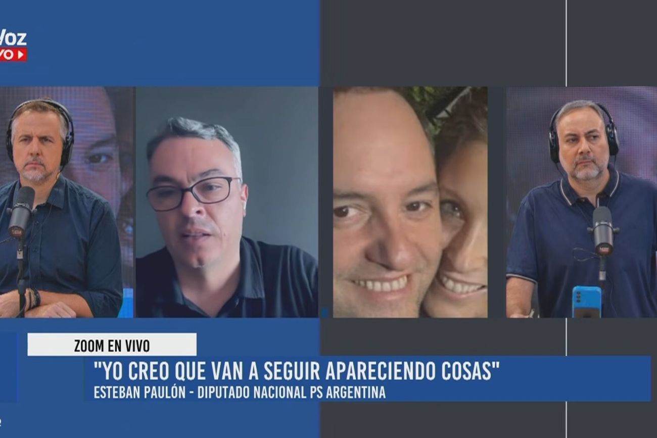 Esteban Paulón, en diálogo con La Voz En Vivo, por la situación de Manuel Adorni. 