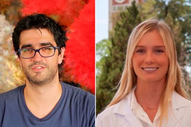 Hernán Boveri y Delfina Lanusse