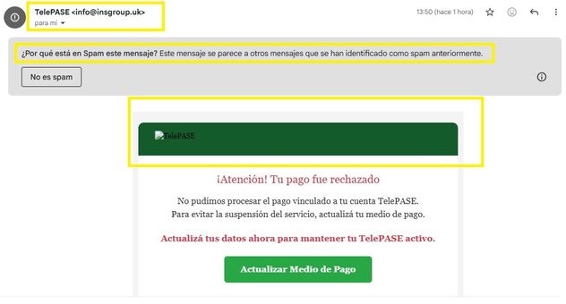 La Voz Chequea. Estafas virtuales en nombre de Telepase.