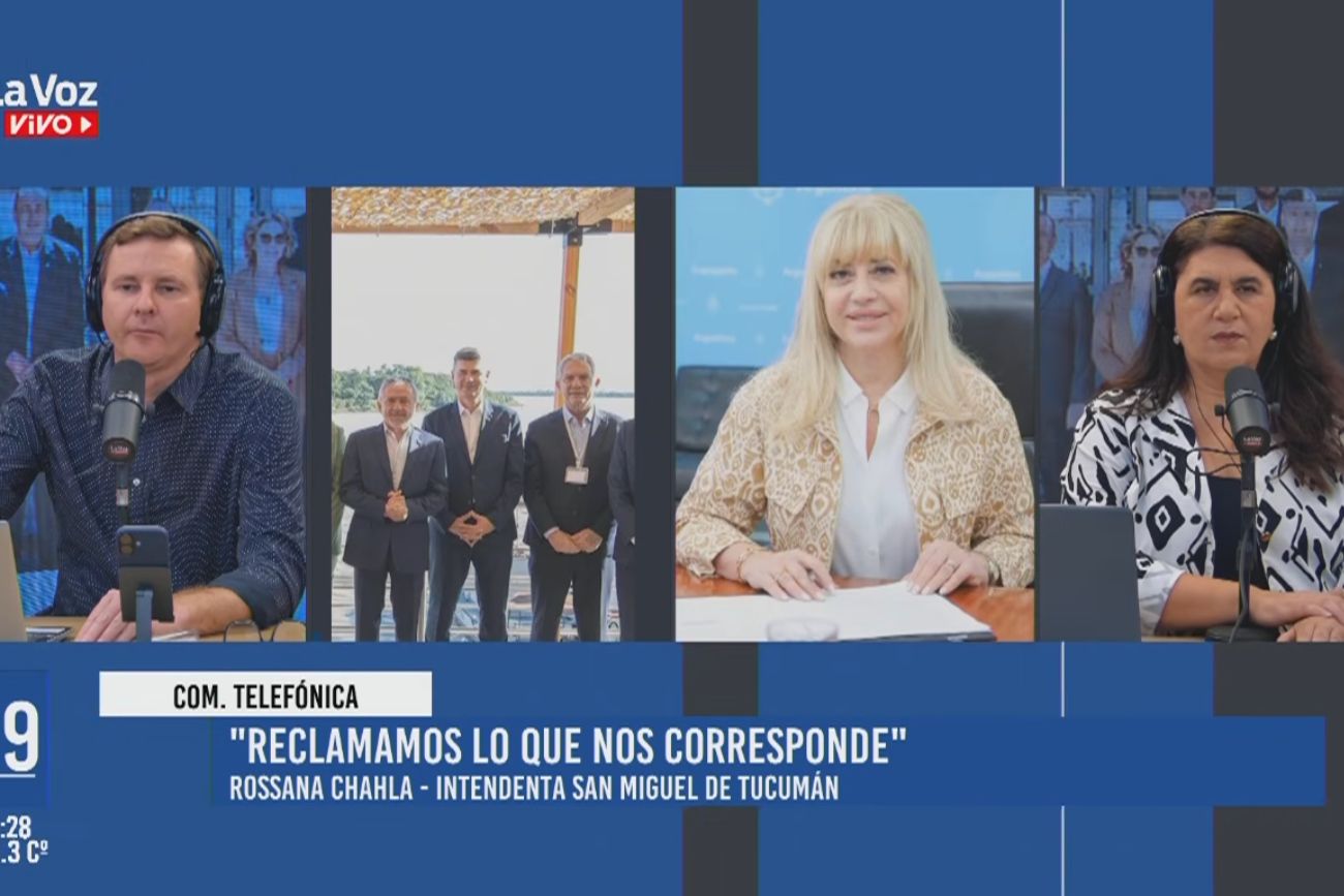La intendenta de Tucumán, Rossana Chahla.