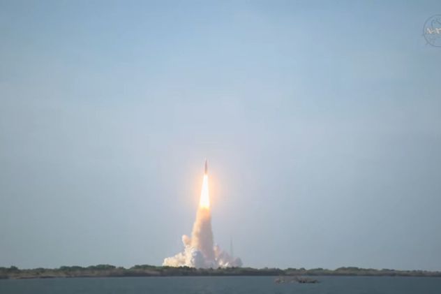 Despegó el cohete de Artemis II hacia la Luna.