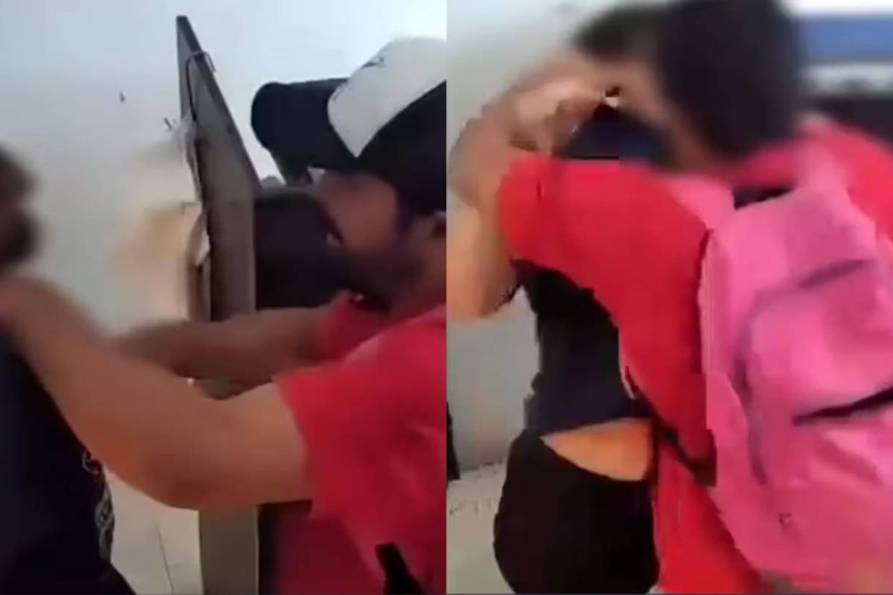 Inseguridad. Imágenes del violento robo en una pizzería en Buenos Aires. 