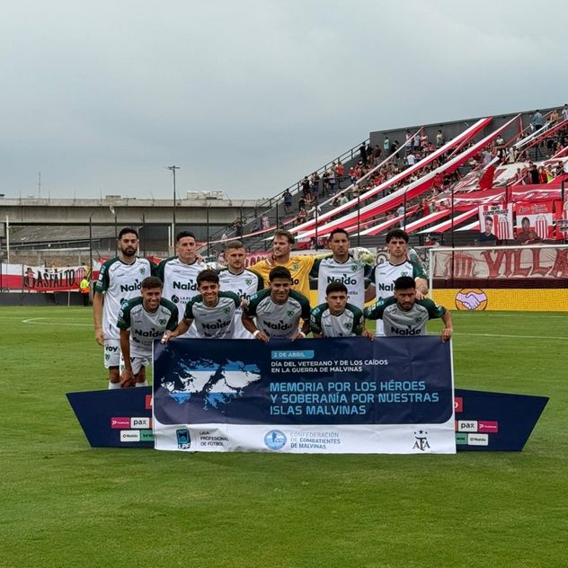 Homenaje en los estadios por la Guerra de Malvinas.