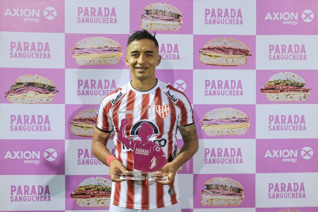 Nicolás Guerra fue figura del partido ante Atlanta.