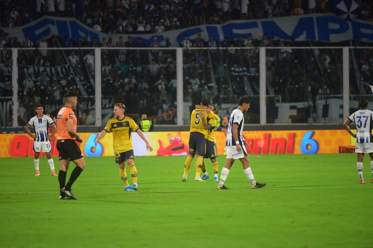 Talleres perdió con Boca en el estadio Mario Kempes por el Torneo Apertura de la Liga Profesional. (Nicolás Bravo / La Voz)