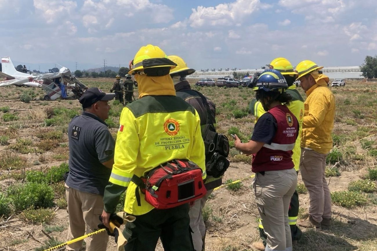 México: cuatro muertos tras el desplome de una avioneta con exceso de pasajeros
