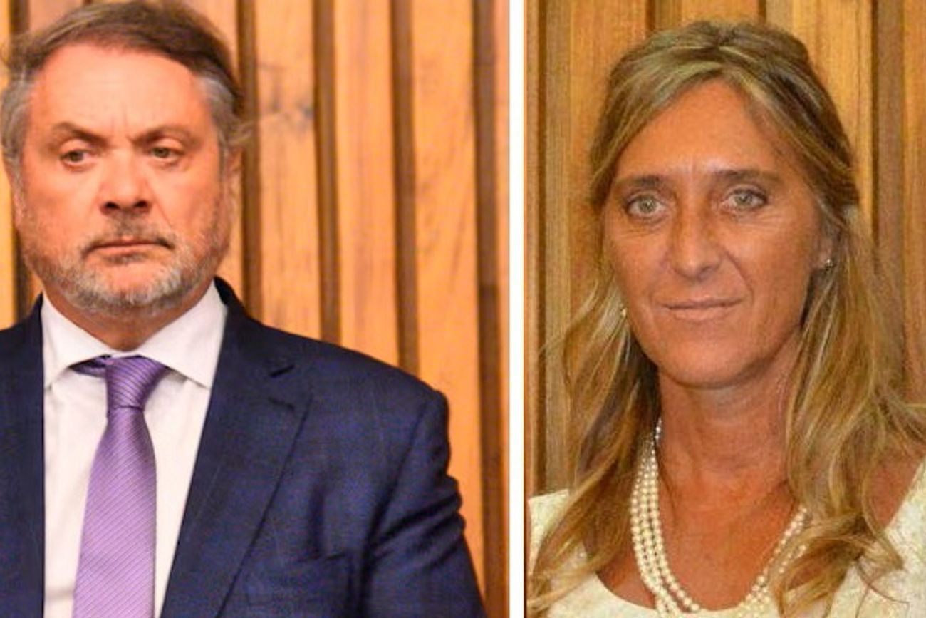 Abel Sánchez Torres y Graciela Montesi, camaristas federales de Córdoba.
