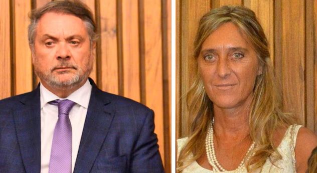 Abel Sánchez Torres y Graciela Montesi, camaristas federales de Córdoba.