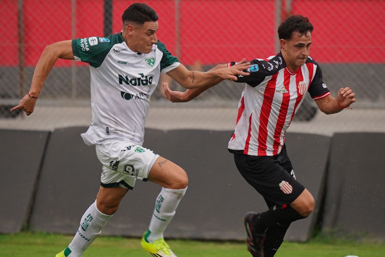 Barracas en su partido ante Sarmiento.
