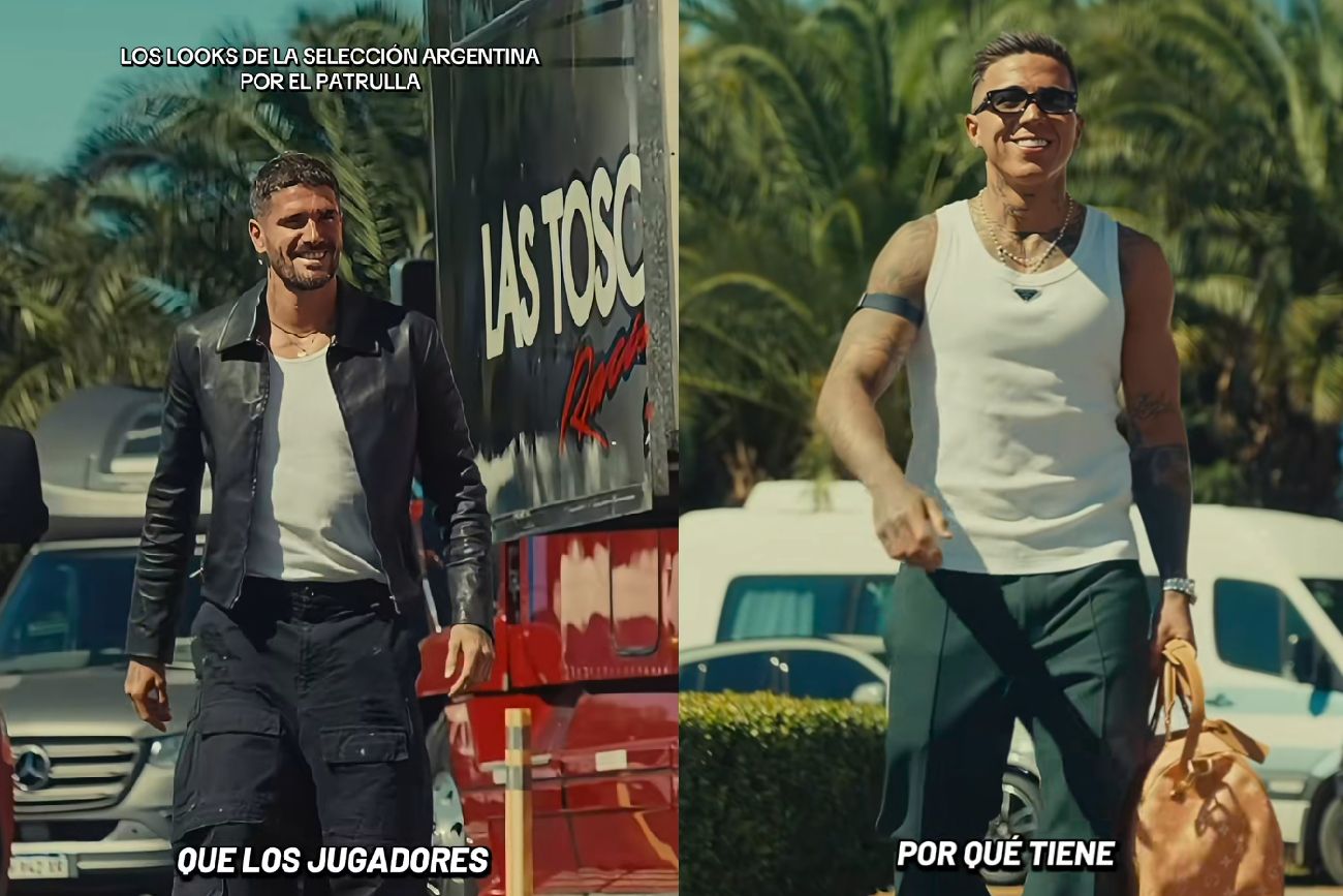 Los looks de los jugadores de la Selección.