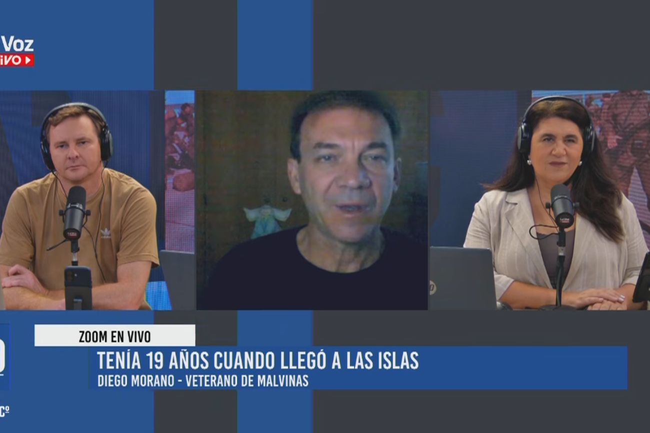 Diego Morano, veterano de Malvinas.