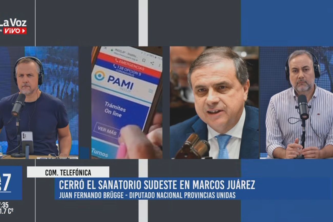 El diputado nacional de Provincias Unidas, Juan Fernando Brügge.