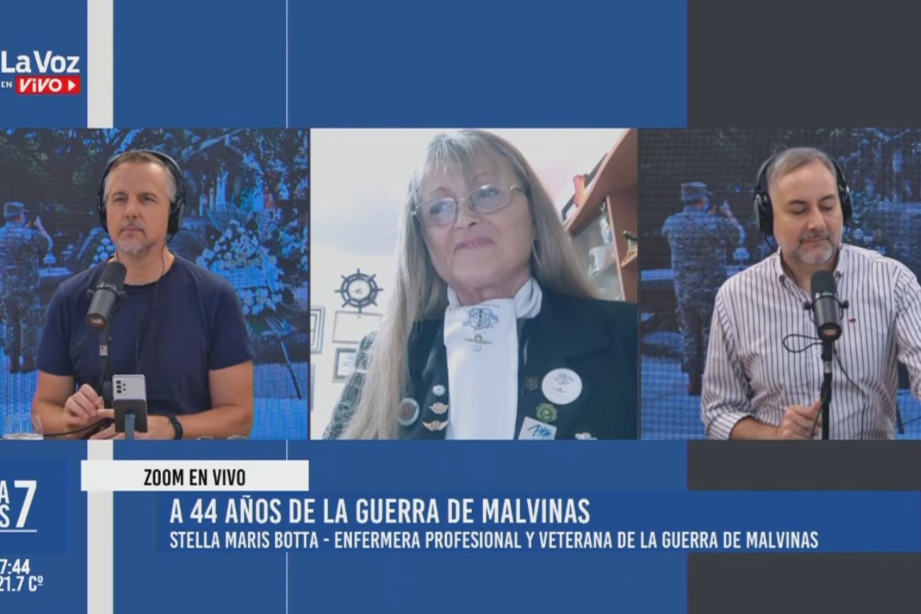 La enfermera profesional Stella Maris Botta.