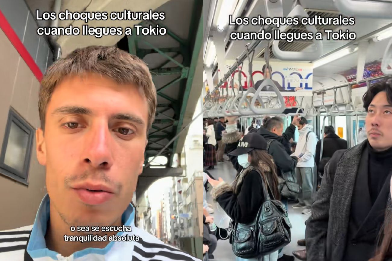 "En otro lado te la chorean": un argentino quedó en shock con el orden de Japón y el video es viral